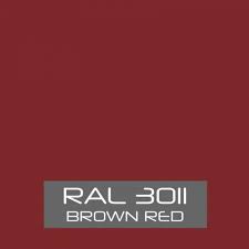 RAL 3011 Brown Red tinned Paint